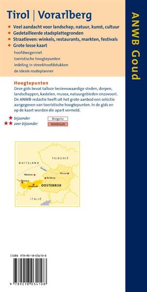 Grote foto tirol voralberg anwb goud boeken overige boeken