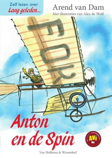 Grote foto anton en de spin lang geleden boeken jeugd 13 jaar en ouder