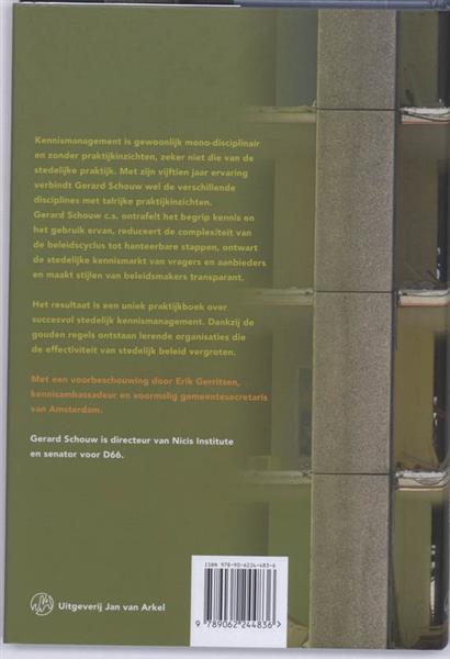 Grote foto een slimme stad is een lerende stad boeken overige boeken