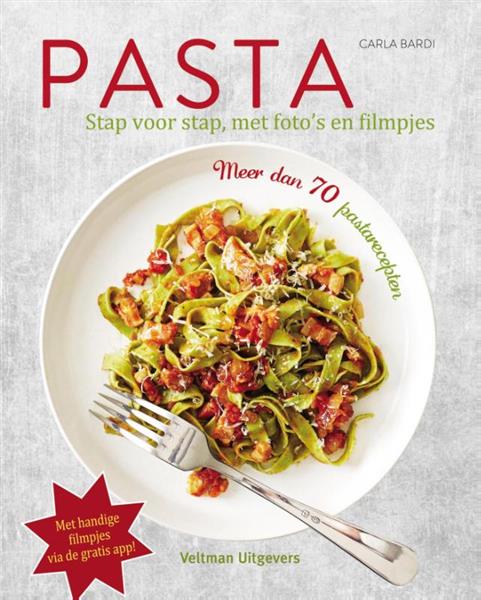 Grote foto pasta boeken kookboeken
