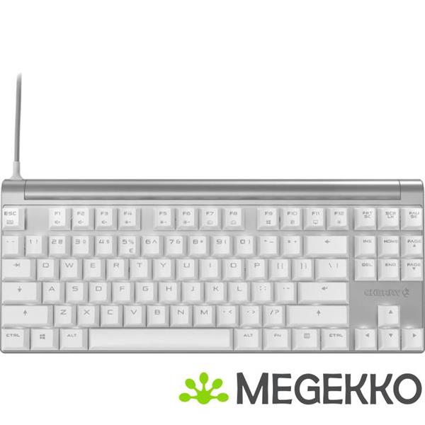 Grote foto cherry mx board 8.0 rgb wit cherry mx brown computers en software toetsenborden