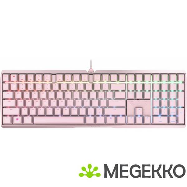 Grote foto cherry mx board 3.0s rgb mx red rgb mechanisch roze toetsenbord computers en software toetsenborden