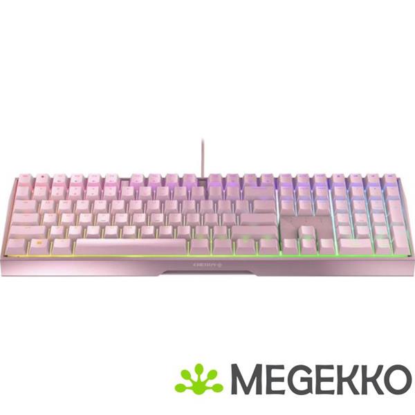 Grote foto cherry mx board 3.0s rgb mx red rgb mechanisch roze toetsenbord computers en software toetsenborden
