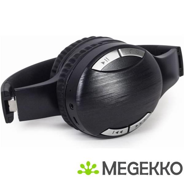 Grote foto gembird bths 01 bk hoofdtelefoon headset draadloos hoofdband oproepen muziek bluetooth zwart audio tv en foto koptelefoons