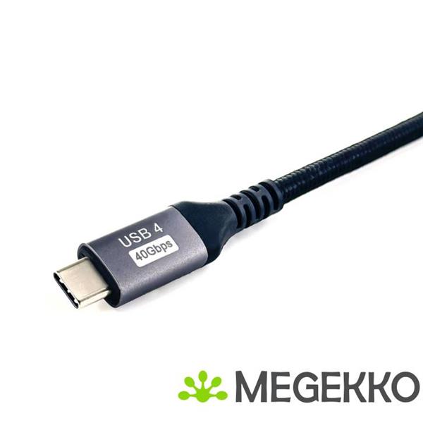 Grote foto equip 128381 usb kabel 1 2 m usb4 gen 3x2 usb c zwart computers en software overige computers en software