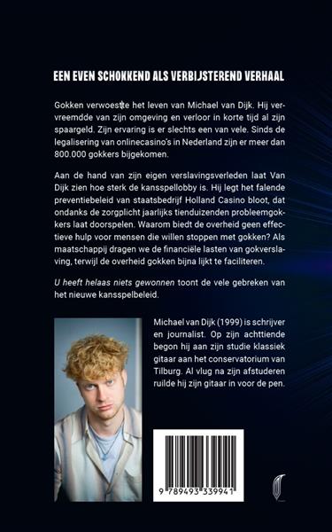 Grote foto u heeft helaas niets gewonnen boeken literatuur
