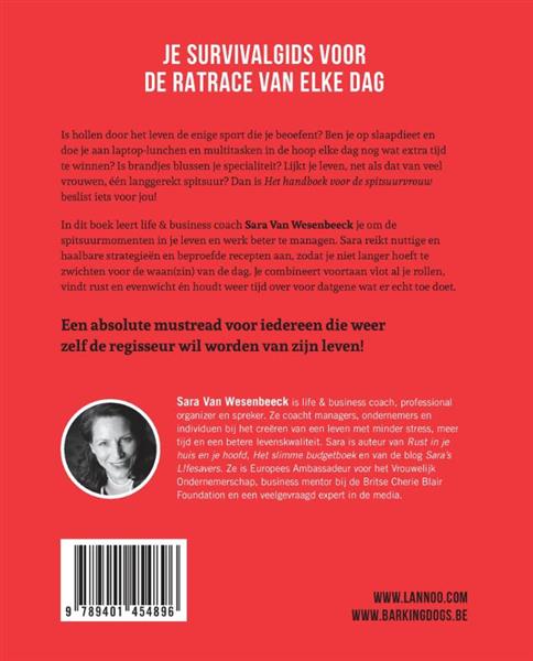 Grote foto het handboek voor de spitsuurvrouw boeken psychologie