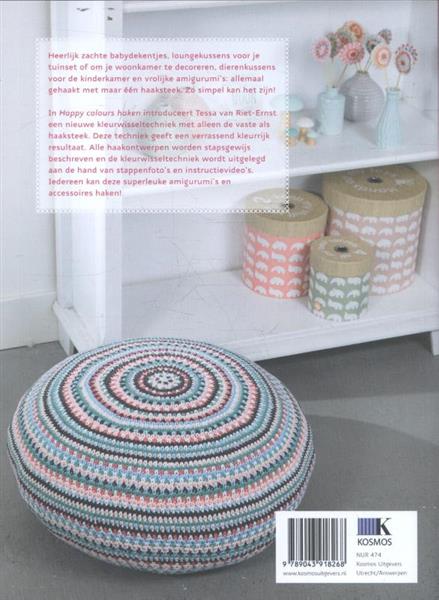 Grote foto happy colours haken boeken hobby en vrije tijd