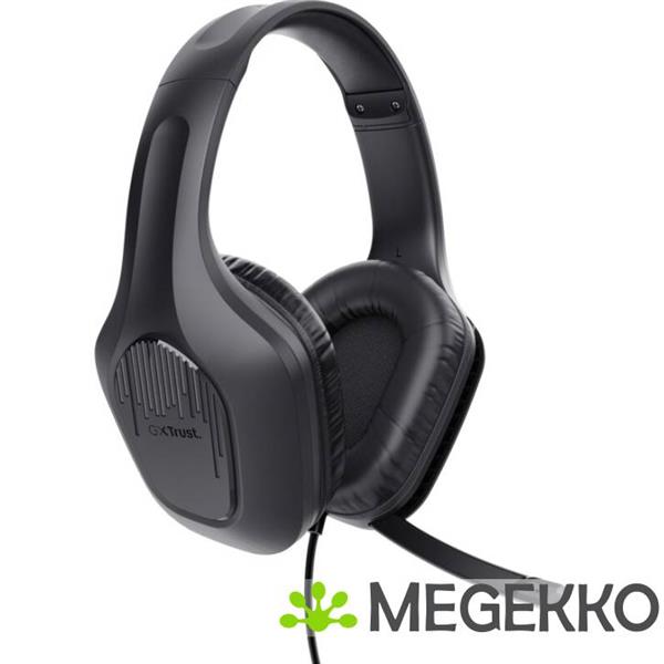 Grote foto trust gxt 415 zirox bedrade gaming headset zwart audio tv en foto koptelefoons