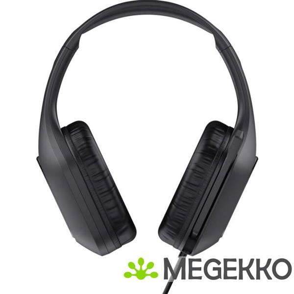 Grote foto trust gxt 415 zirox bedrade gaming headset zwart audio tv en foto koptelefoons