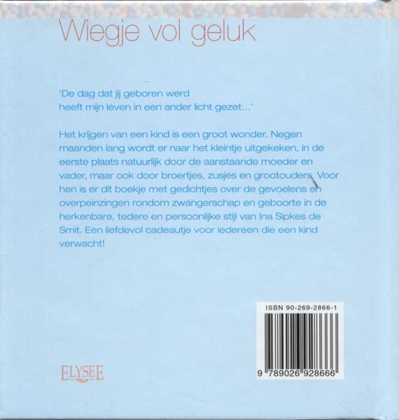 Grote foto wiegje vol geluk elysee boeken overige boeken