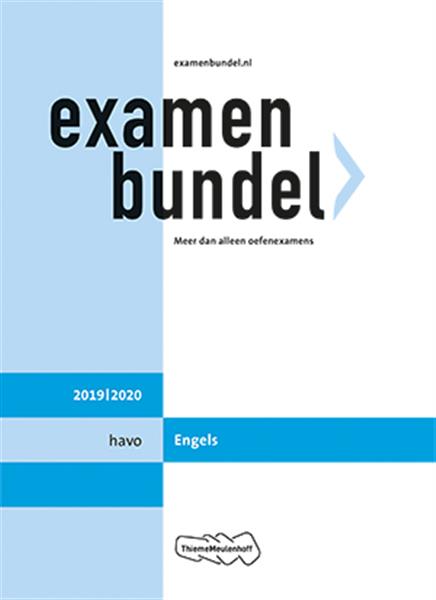 Grote foto examenbundel havo engels 2019 2020 boeken overige boeken