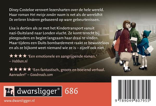 Grote foto het meisje zonder naam dwarsligger 686 boeken overige boeken
