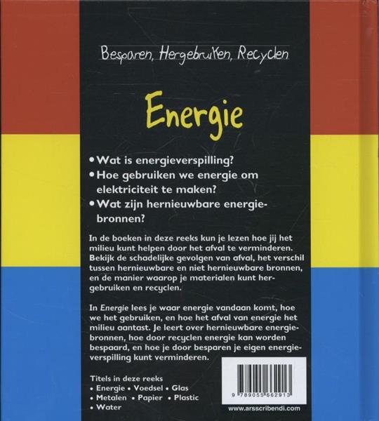 Grote foto energie besparen hergebruiken recyclen boeken overige boeken