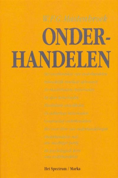 Grote foto onderhandelen boeken studieboeken