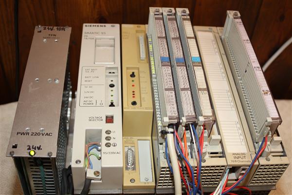 Grote foto siemens simatic plc test rack s5 115u cpu 945 hobby en vrije tijd elektronica componenten