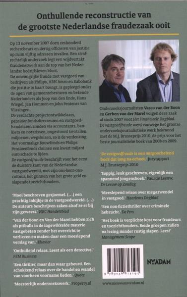 Grote foto de vastgoedfraude boeken geschiedenis wereld