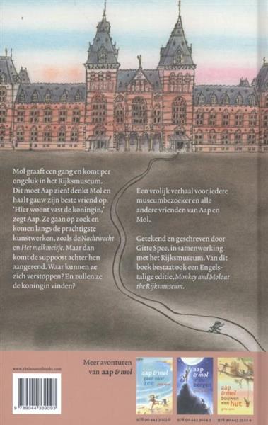 Grote foto aap mol in het rijksmuseum boeken jeugd 13 jaar en ouder