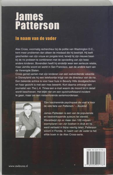 Grote foto in naam van de vader alex cross 11 boeken thrillers