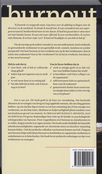 Grote foto omgaan met burnout boeken psychologie