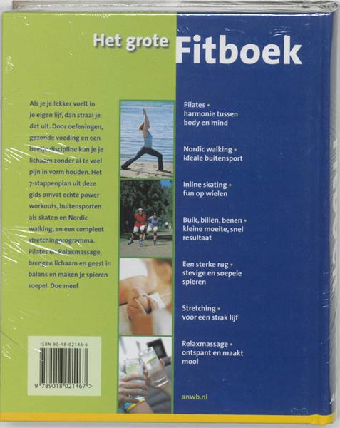 Grote foto het grote fitboek boeken hobby en vrije tijd