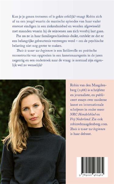 Grote foto thuis is waar we beginnen boeken overige boeken