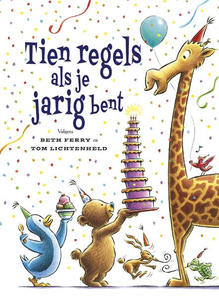 Grote foto tien regels als je jarig bent boeken overige boeken
