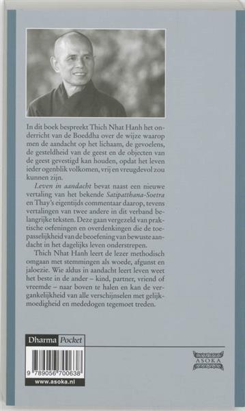 Grote foto leven in aandacht dharma pocket boeken overige boeken