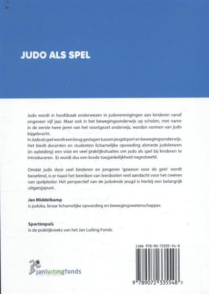 Grote foto judo als spel sportimpuls boeken hobby en vrije tijd