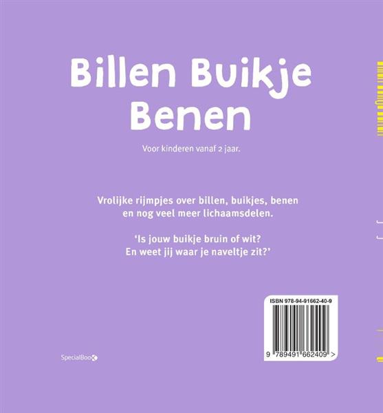 Grote foto billen buikje benen boeken jeugd 13 jaar en ouder
