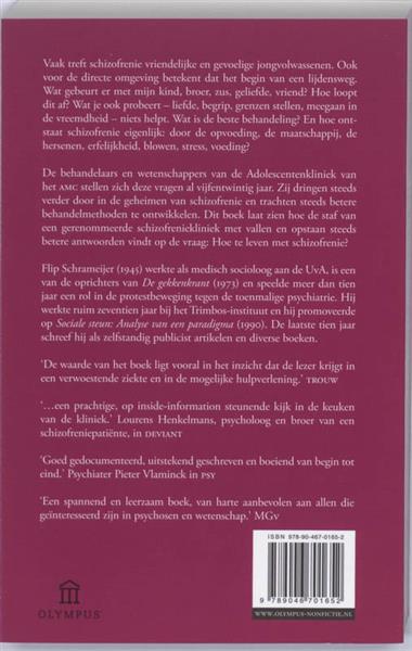 Grote foto hoe te leven met schizofrenie olympus boeken psychologie