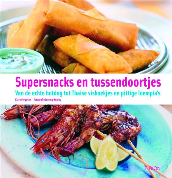 Grote foto supersnacks en tussendoortjes boeken kookboeken