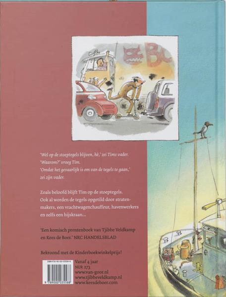 Grote foto tim op de tegels boeken overige boeken