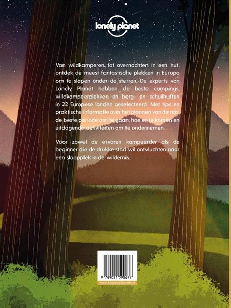 Grote foto slapen onder de sterren lonely planet boeken overige boeken