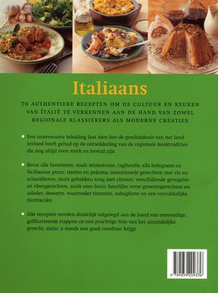 Grote foto italiaans boeken kookboeken
