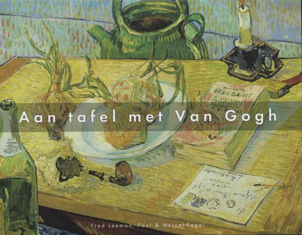 Grote foto aan tafel met van gogh boeken jeugd 13 jaar en ouder
