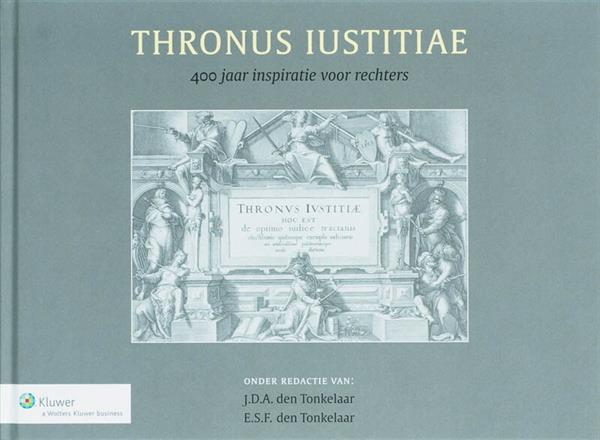 Grote foto thronus iustitiae boeken wetenschap