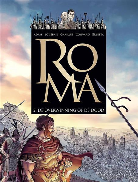 Grote foto de overwinning of de dood roma 2 boeken stripboeken