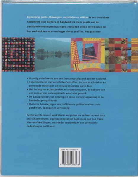 Grote foto eigentijdse quilts boeken hobby en vrije tijd