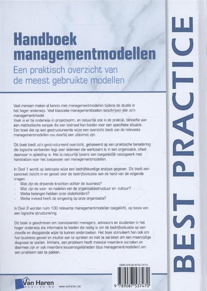 Grote foto handboek managementmodellen boeken overige boeken
