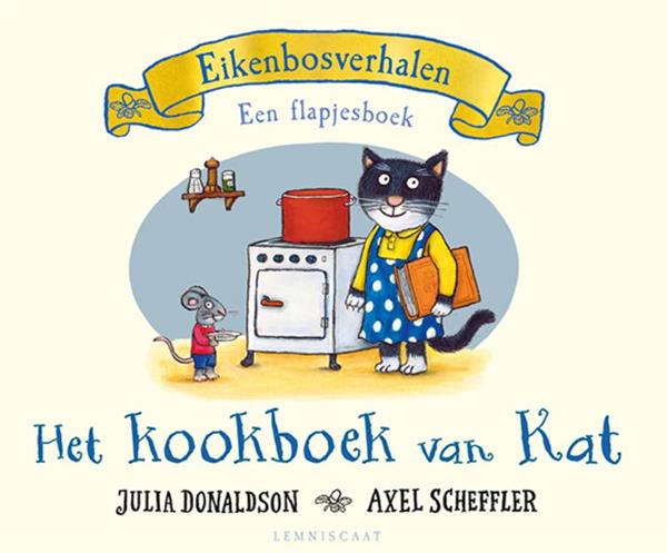 Grote foto het kookboek van kat eikenbosverhalen boeken jeugd 13 jaar en ouder