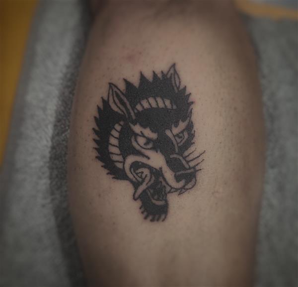 Grote foto elke pokes opzoek naar tattoo kandidaten antiek en kunst overig
