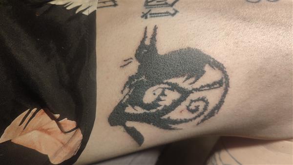 Grote foto elke pokes opzoek naar tattoo kandidaten antiek en kunst overig