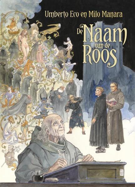 Grote foto de naam van de roos 1 de naam van de roos 1 boeken overige boeken