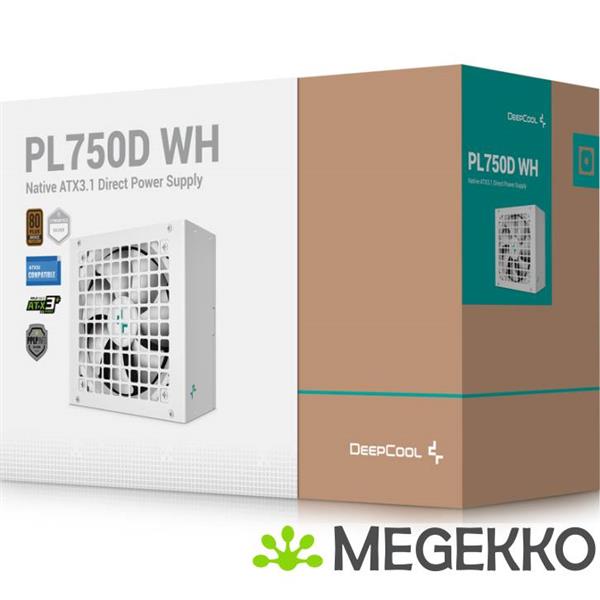 Grote foto deepcool pl750d wh power supply unit 750 w 20 4 pin atx atx wit computers en software overige