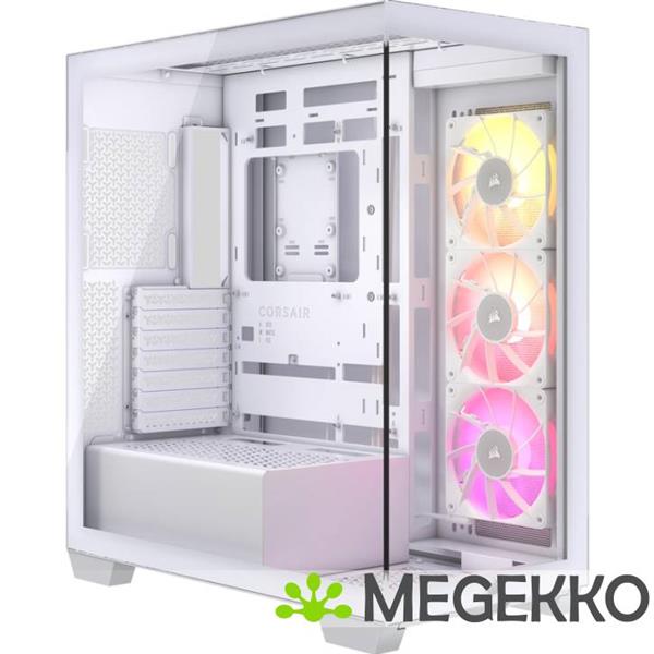 Grote foto corsair icue link 3500x rgb white computers en software behuizingen en kasten