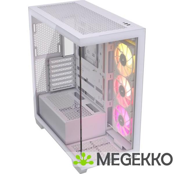 Grote foto corsair icue link 3500x rgb white computers en software behuizingen en kasten
