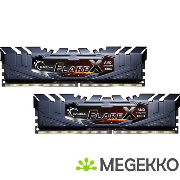 Grote foto g.skill ddr4 flare x 2x16gb 3200mhz for amd f4 3200c16d 32gfx computers en software overige computers en software