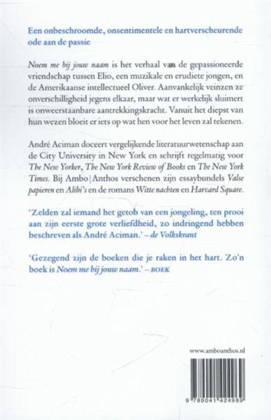 Grote foto noem me bij jouw naam noem me bij jouw naam 1 boeken overige boeken