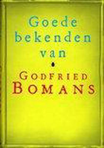 Grote foto goede bekenden van godfried bomans boeken literatuur